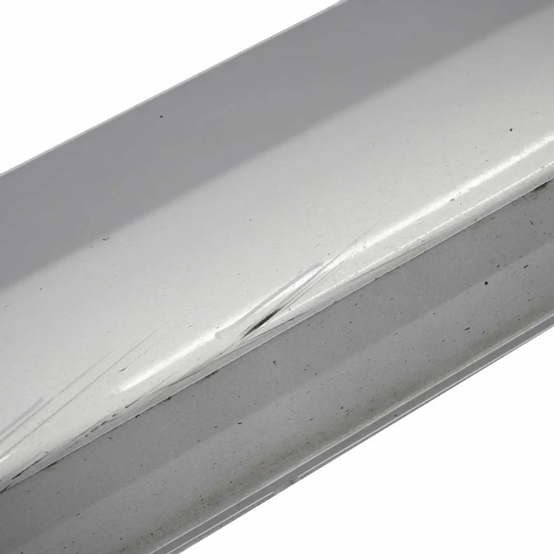 Mercedes W204 Side Skirt Door Sill Cover Right O/S Iridium Silver Metallic - 775 - SKU A2046980454-IRS - Part number A2046980454