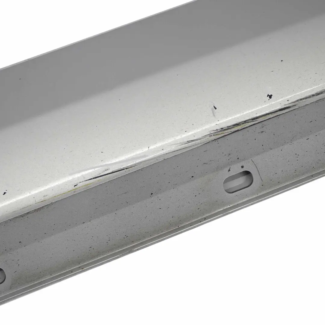 Mercedes W204 Side Skirt Door Sill Cover Right O/S Iridium Silver Metallic - 775 - SKU A2046980454-IRS - Part number A2046980454