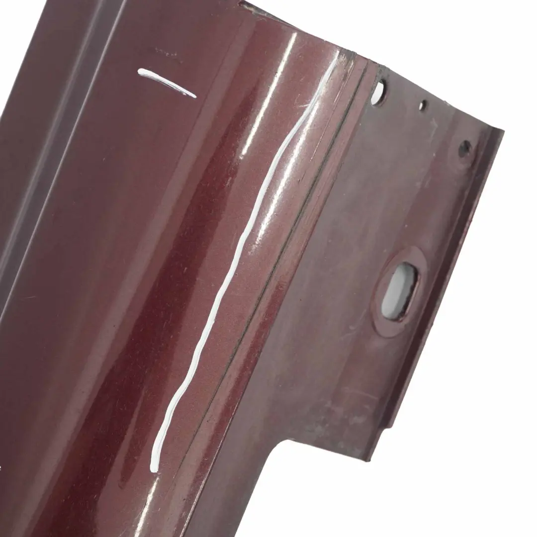 Side Skirt Cover Door Sill Panel Left N/S Carneol Red - 544 to Mercedes W204 with Part number A2046981354 Mercedes W204 Side Skirt Cover Door Sill Panel Left N/S Carneol Red - 544 - SKU A2046981354-CR - Part number A2046981354