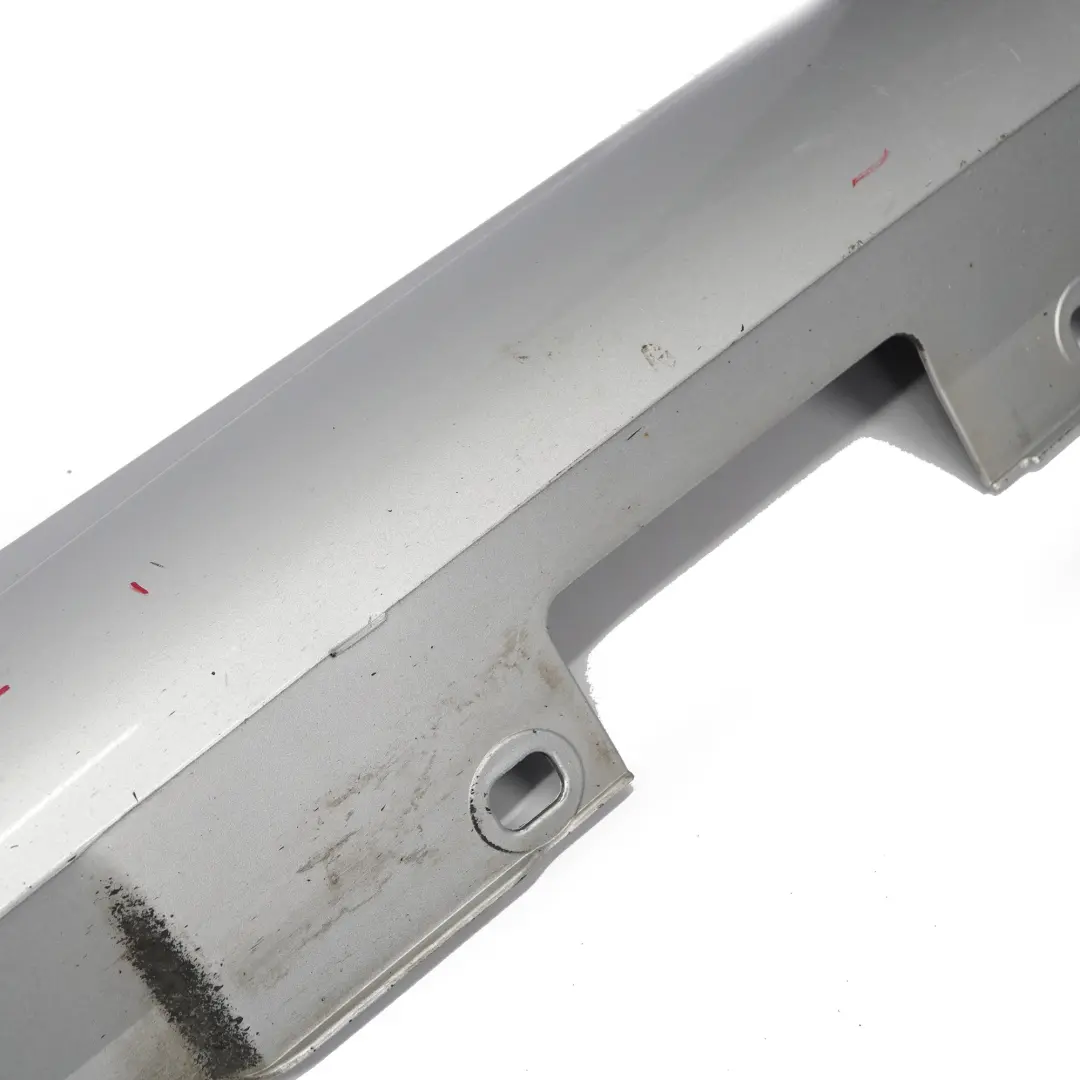 Mercedes W204 Side Skirt Door Sill Cover Left N/S Iridium Silver Metallic - 775 - SKU A2046981354-IRS1 - Part number A2046981354