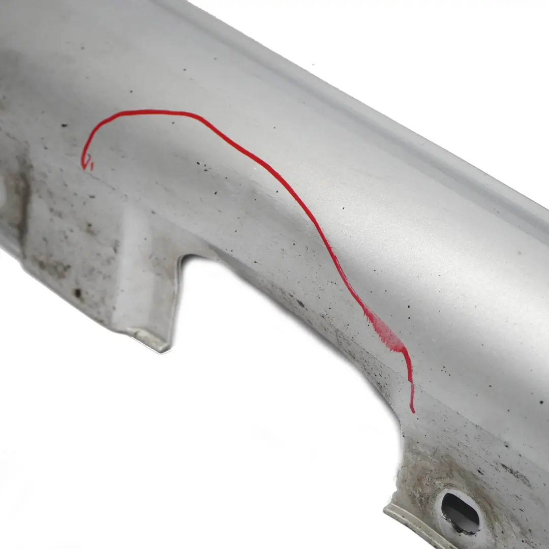 Rivestimento Soglia Gonna Laterale Sinistra Iridium Silver - 775 per Mercedes W204 con numero di parte A2046981354 Mercedes W204 Rivestimento Soglia Gonna Laterale Sinistra Iridium Silver - 775 - SKU A2046981354-IRS1 - Numero di parte A2046981354