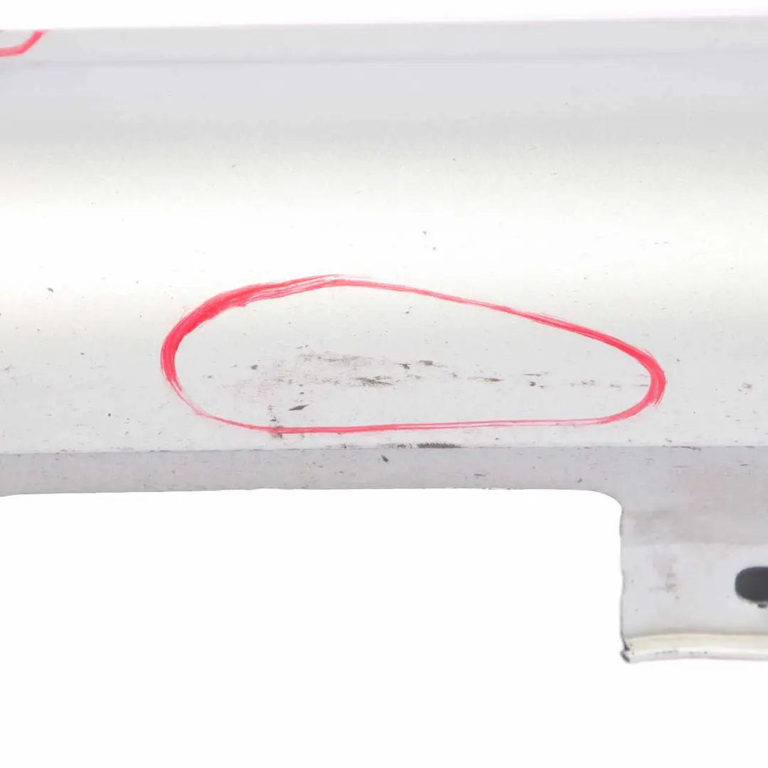 Side Skirt Door Sill Cover Left N/S Iridium Silver Metallic - 775 to Mercedes W204 with Part number A2046981354 Mercedes W204 Side Skirt Door Sill Cover Left N/S Iridium Silver Metallic - 775 - SKU A2046981354-IRS - Part number A2046981354