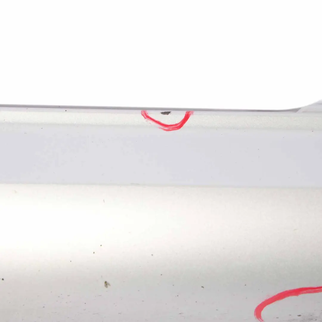 Mercedes W204 Side Skirt Door Sill Cover Left N/S Iridium Silver Metallic - 775 - SKU A2046981354-IRS - Part number A2046981354