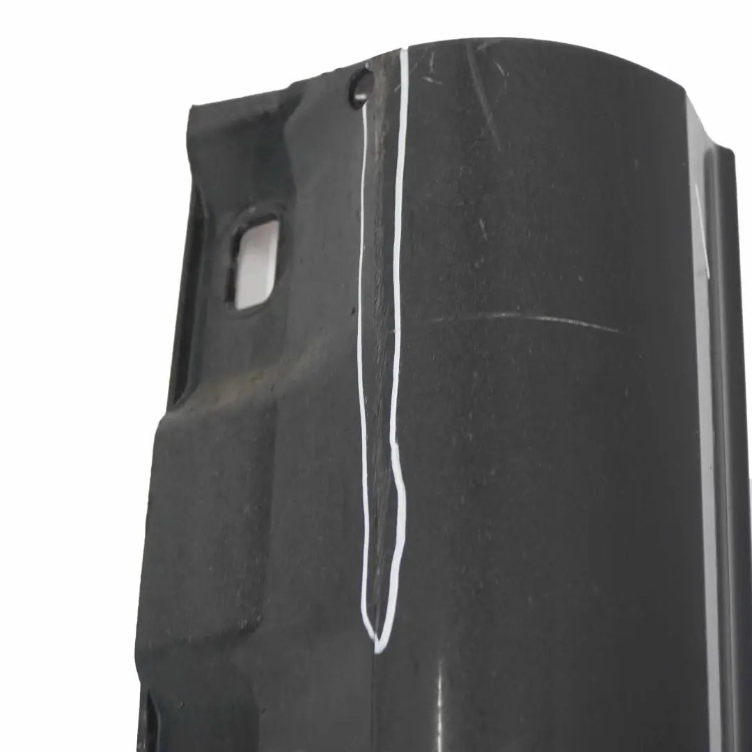 Mercedes W204 Side Skirt Cover Door Sill Panel Left N/S Obsidian Black - 197 - SKU A2046981354-OB3 - Part number A2046981354