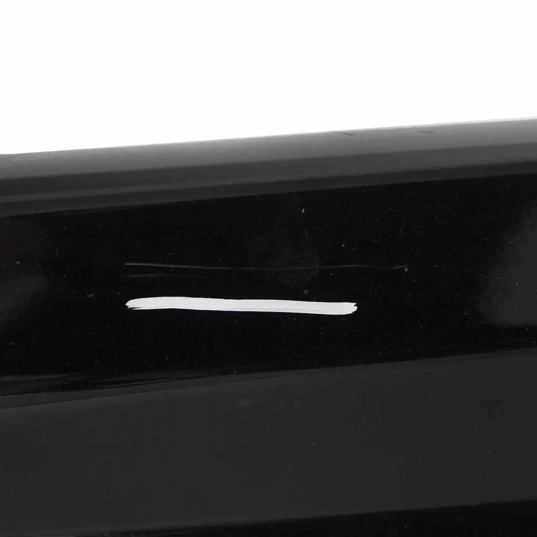 Mercedes W204 Side Skirt Cover Door Sill Panel Left N/S Obsidian Black - 197 - SKU A2046981354-OB3 - Part number A2046981354