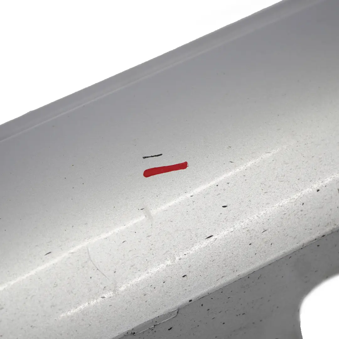 Mercedes W204 Side Skirt Door Sill Cover Right O/S Iridium Silver Metallic - 775 - SKU A2046981454-IRS1 - Part number A2046981454