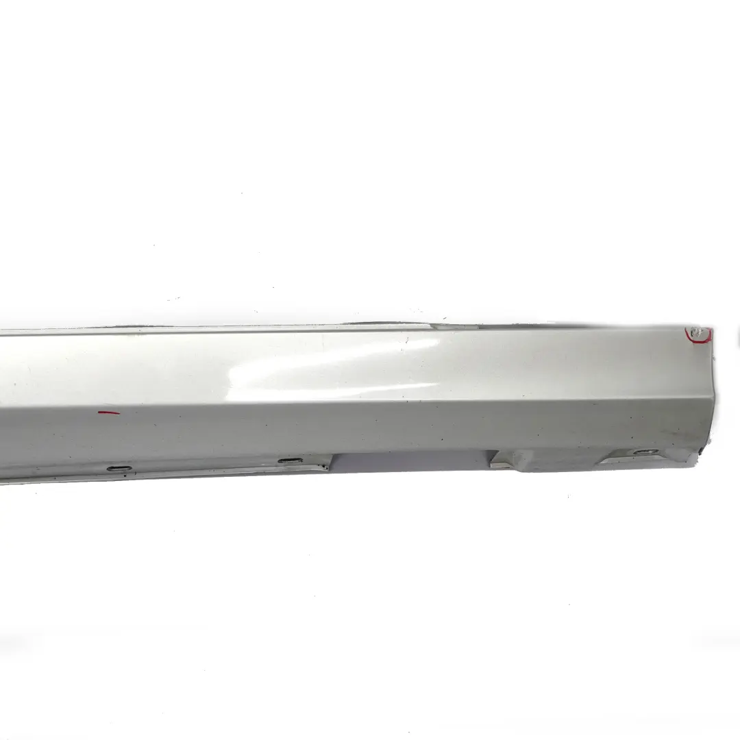 Mercedes W204 Side Skirt Door Sill Cover Right O/S Iridium Silver Metallic - 775 - SKU A2046981454-IRS2 - Part number A2046981454