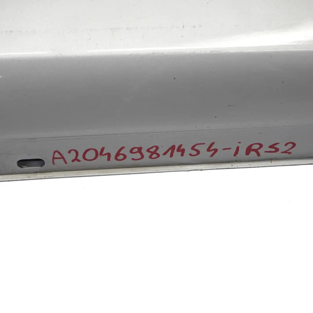 Mercedes W204 Coperchio Soglia Porta Gonna Laterale Destra Iridium Silver 775 - SKU A2046981454-IRS2 - Numero di parte A2046981454