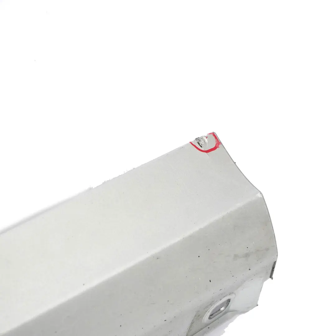 Mercedes W204 Side Skirt Door Sill Cover Right O/S Iridium Silver Metallic - 775 - SKU A2046981454-IRS2 - Part number A2046981454