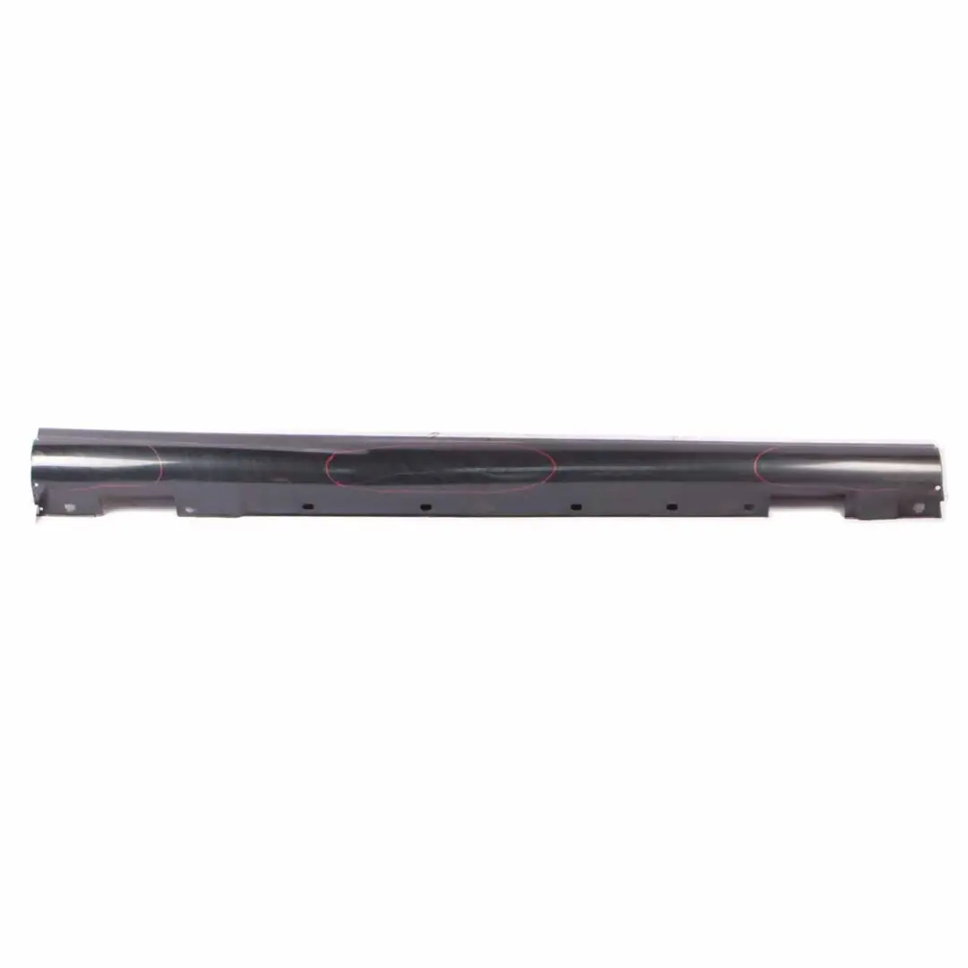 Side Skirt Cover Door Sill Panel Right O/S Magnetite Black - 183 to Mercedes W204 with Part number A2046981454 Mercedes W204 Side Skirt Cover Door Sill Panel Right O/S Magnetite Black - 183 - SKU A2046981454-MTS - Part number A2046981454