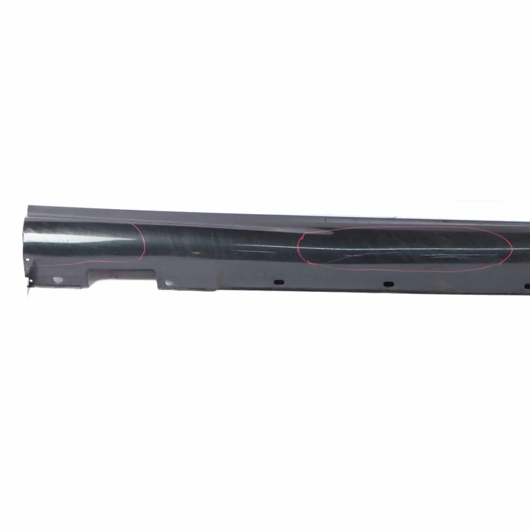 Side Skirt Cover Door Sill Panel Right O/S Magnetite Black - 183 to Mercedes W204 with Part number A2046981454 Mercedes W204 Side Skirt Cover Door Sill Panel Right O/S Magnetite Black - 183 - SKU A2046981454-MTS - Part number A2046981454