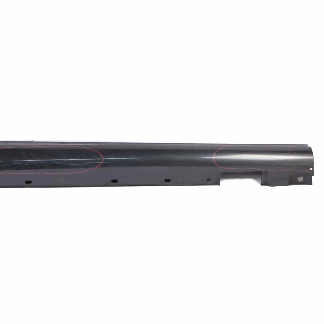 Side Skirt Cover Door Sill Panel Right O/S Magnetite Black - 183 to Mercedes W204 with Part number A2046981454 Mercedes W204 Side Skirt Cover Door Sill Panel Right O/S Magnetite Black - 183 - SKU A2046981454-MTS - Part number A2046981454