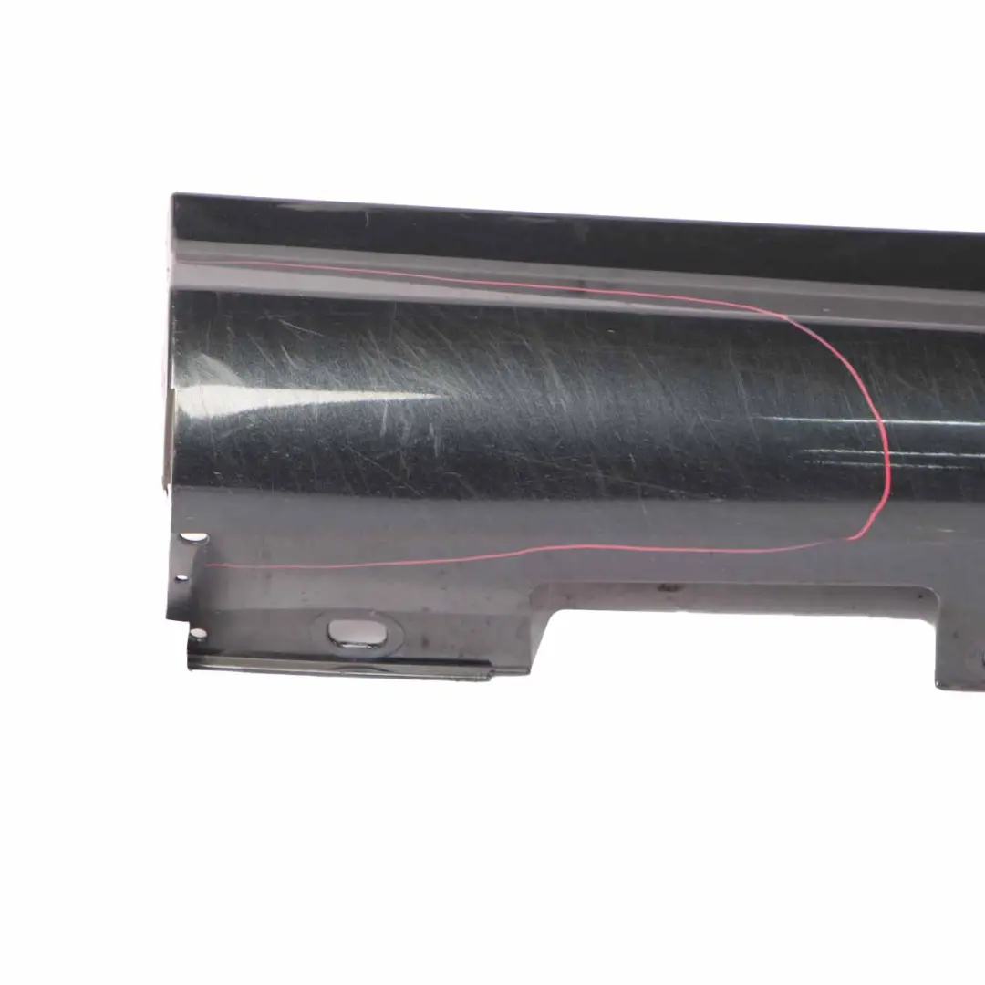 Side Skirt Cover Door Sill Panel Right O/S Magnetite Black - 183 to Mercedes W204 with Part number A2046981454 Mercedes W204 Side Skirt Cover Door Sill Panel Right O/S Magnetite Black - 183 - SKU A2046981454-MTS - Part number A2046981454