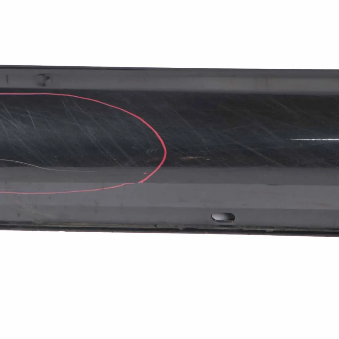 Side Skirt Cover Door Sill Panel Right O/S Magnetite Black - 183 to Mercedes W204 with Part number A2046981454 Mercedes W204 Side Skirt Cover Door Sill Panel Right O/S Magnetite Black - 183 - SKU A2046981454-MTS - Part number A2046981454