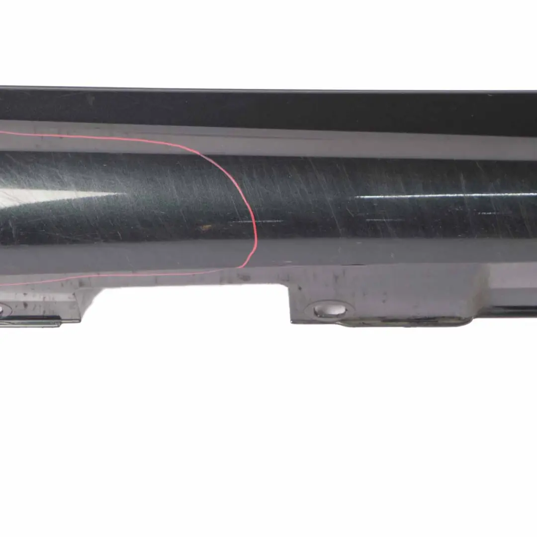 Mercedes W204 Side Skirt Cover Door Sill Panel Right O/S Magnetite Black - 183 - SKU A2046981454-MTS - Part number A2046981454