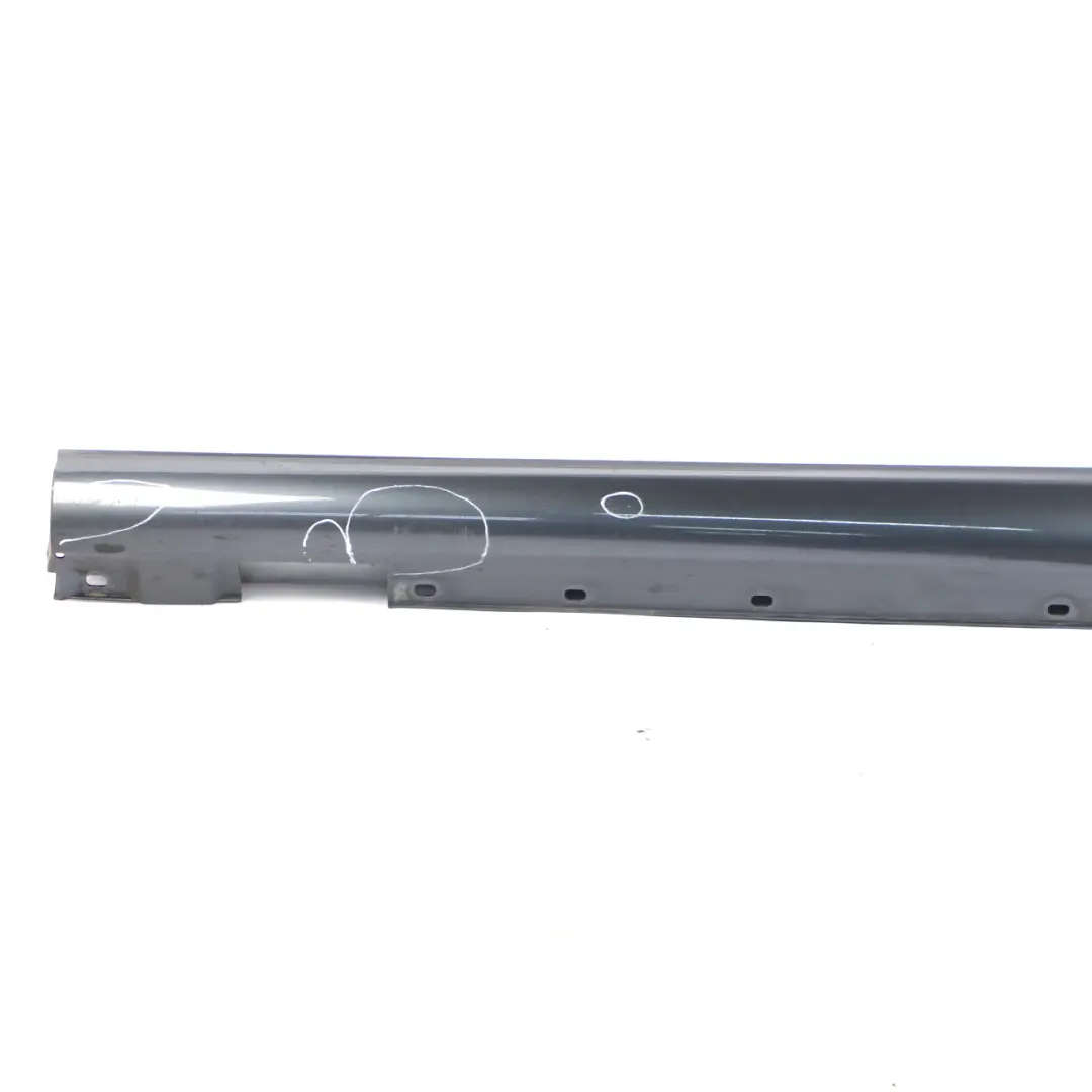 Side Skirt Door Sill Cover Right O/S Tenorite Grey Metallic - 755 to Mercedes W204 with Part number A2046981454 Mercedes W204 Side Skirt Door Sill Cover Right O/S Tenorite Grey Metallic - 755 - SKU A2046981454-TNG - Part number A2046981454