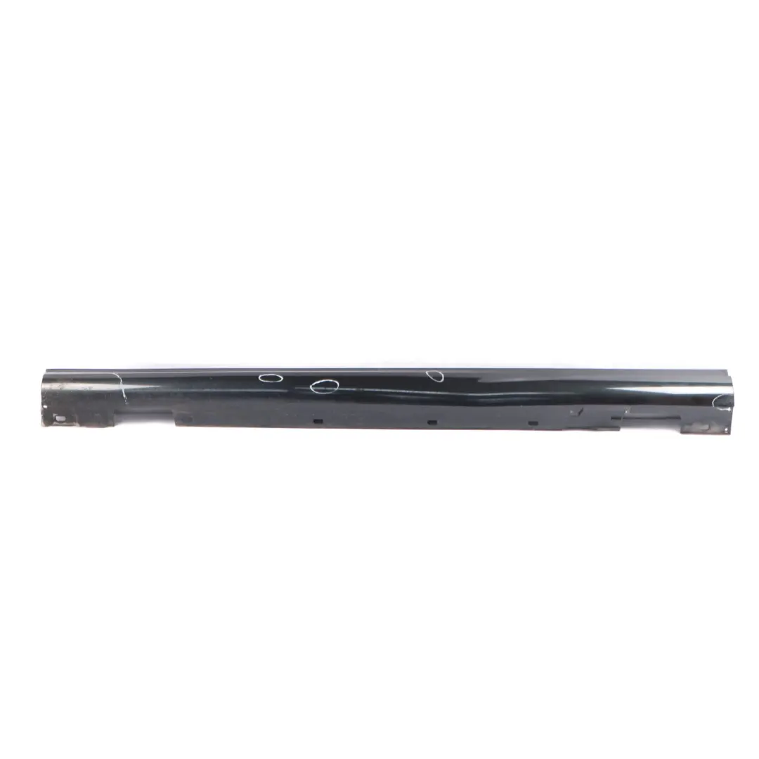 Side Skirt Door Sill Cover Left N/S Magnetite Black - 183 to Mercedes C204 AMG with Part number A2046982554 Mercedes C204 AMG Side Skirt Door Sill Cover Left N/S Magnetite Black - 183 - SKU A2046982554-MTS - Part number A2046982554