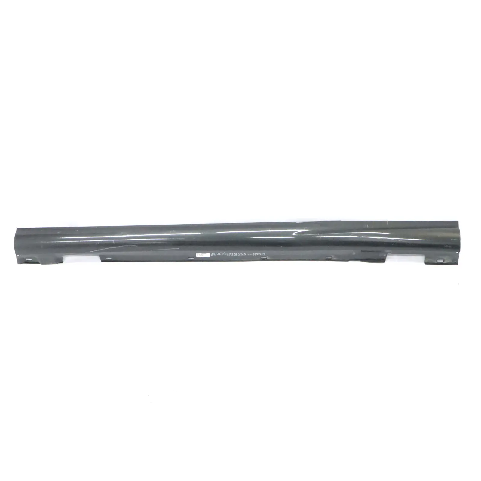 Mercedes C204 AMG Coperchio soglia gonna laterale sinistra Nero Magnetite - 183