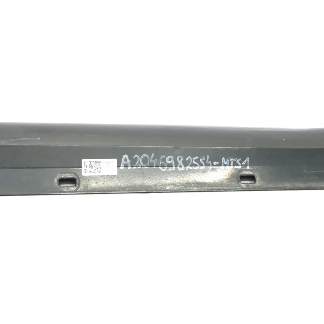 Mercedes C204 AMG Seitenschwellerabdeckung links Magnetit Schwarz - 183 - SKU A2046982554-MTS1 - Teilenummer A2046982554