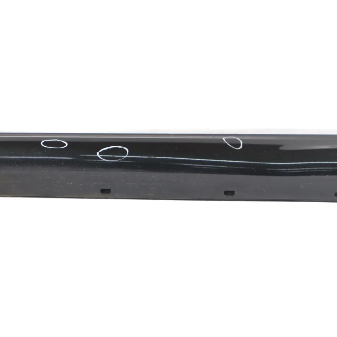 Mercedes C204 AMG Side Skirt Door Sill Cover Left N/S Magnetite Black - 183 - SKU A2046982554-MTS - Part number A2046982554