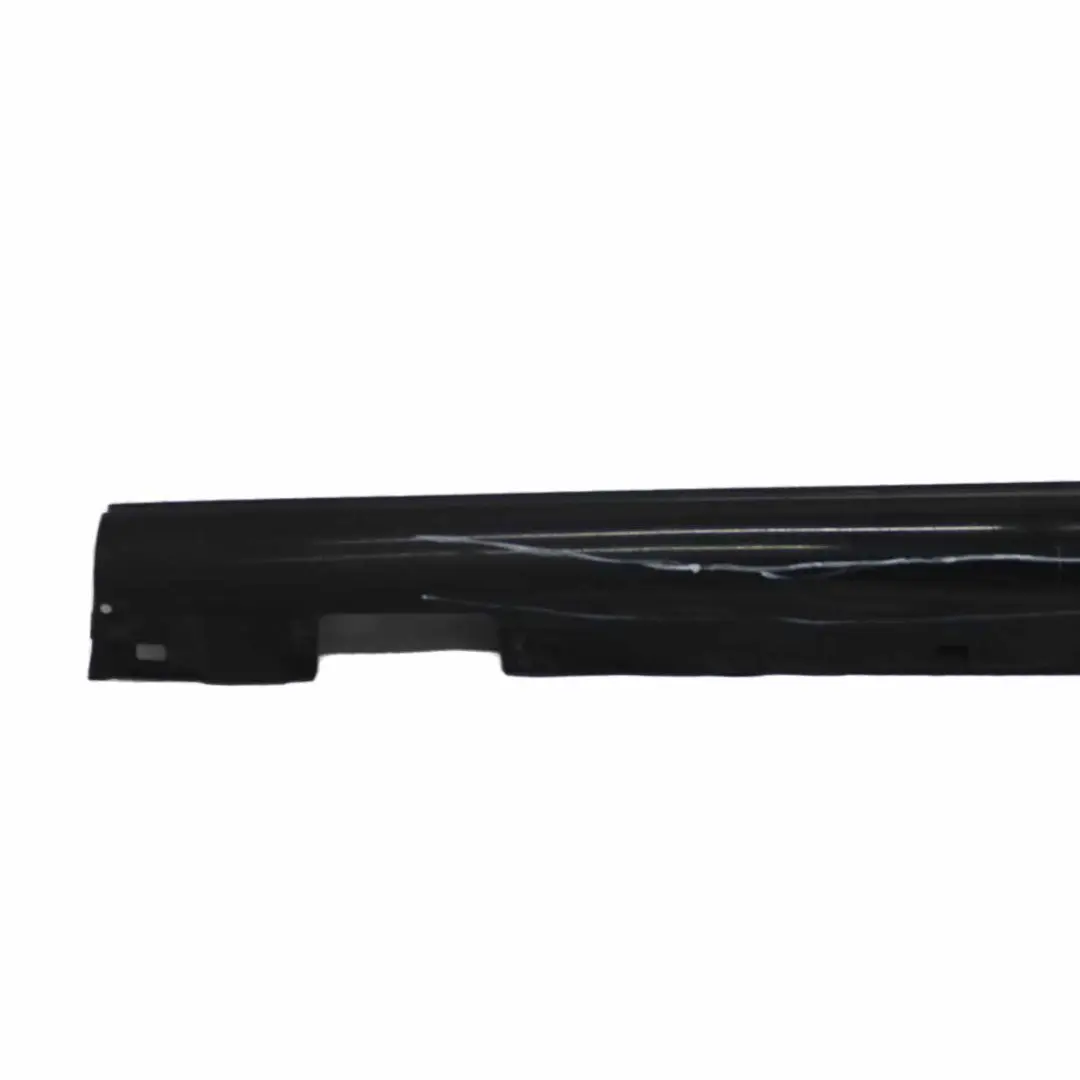 Mercedes C204 AMG Side Skirt Styling Door Sill Cover Left N/S Obsidian Black 197 - SKU A2046982554-OB - Part number A2046982554