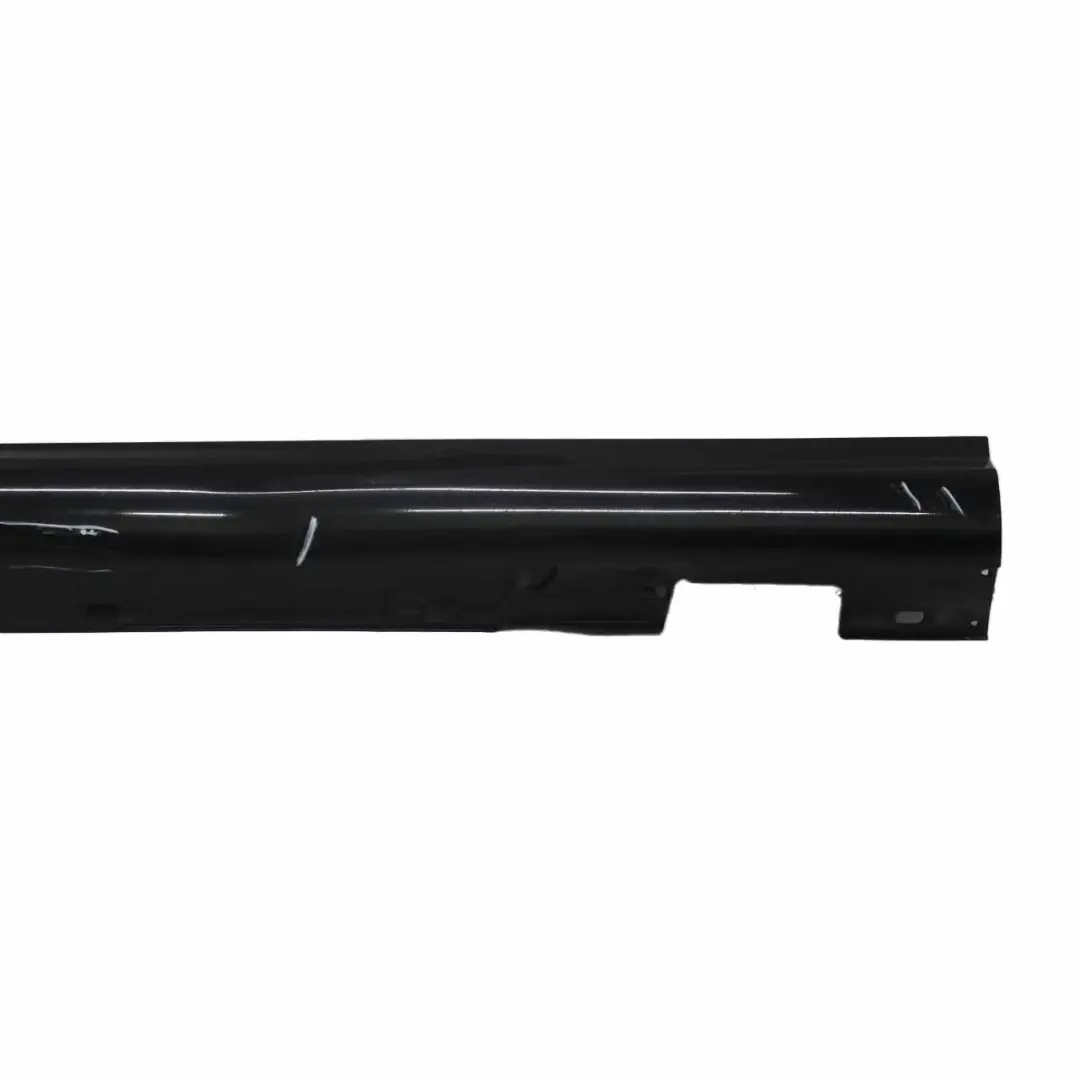 Mercedes C204 AMG Faldón Lateral Estilizado Cubre Izquierdo Obsidian Black 197 - SKU A2046982554-OB - Número de pieza A2046982554