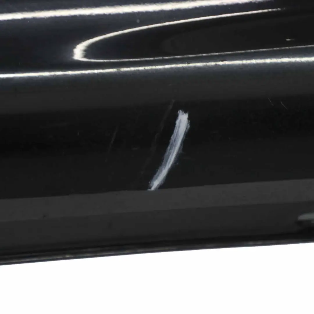 Mercedes C204 AMG Faldón Lateral Estilizado Cubre Izquierdo Obsidian Black 197 - SKU A2046982554-OB - Número de pieza A2046982554