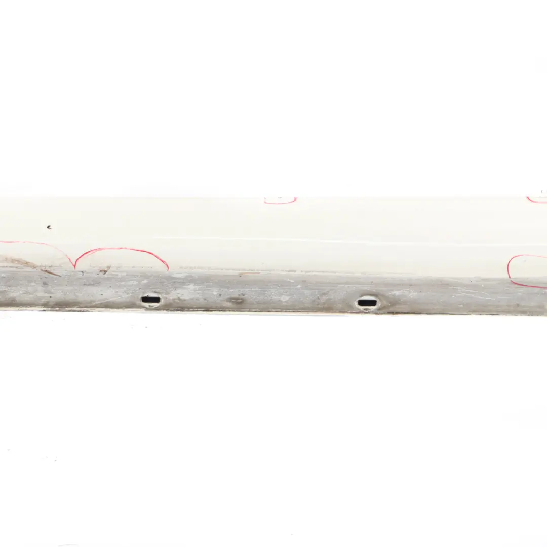 Side Skirt Styling Door Sill Cover Left N/S Polar White - 149 to Mercedes C204 AMG with Part number A2046982554 Mercedes C204 AMG Side Skirt Styling Door Sill Cover Left N/S Polar White - 149 - SKU A2046982554-POL - Part number A2046982554
