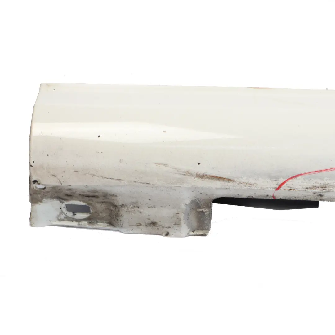 Side Skirt Styling Door Sill Cover Left N/S Polar White - 149 to Mercedes C204 AMG with Part number A2046982554 Mercedes C204 AMG Side Skirt Styling Door Sill Cover Left N/S Polar White - 149 - SKU A2046982554-POL - Part number A2046982554