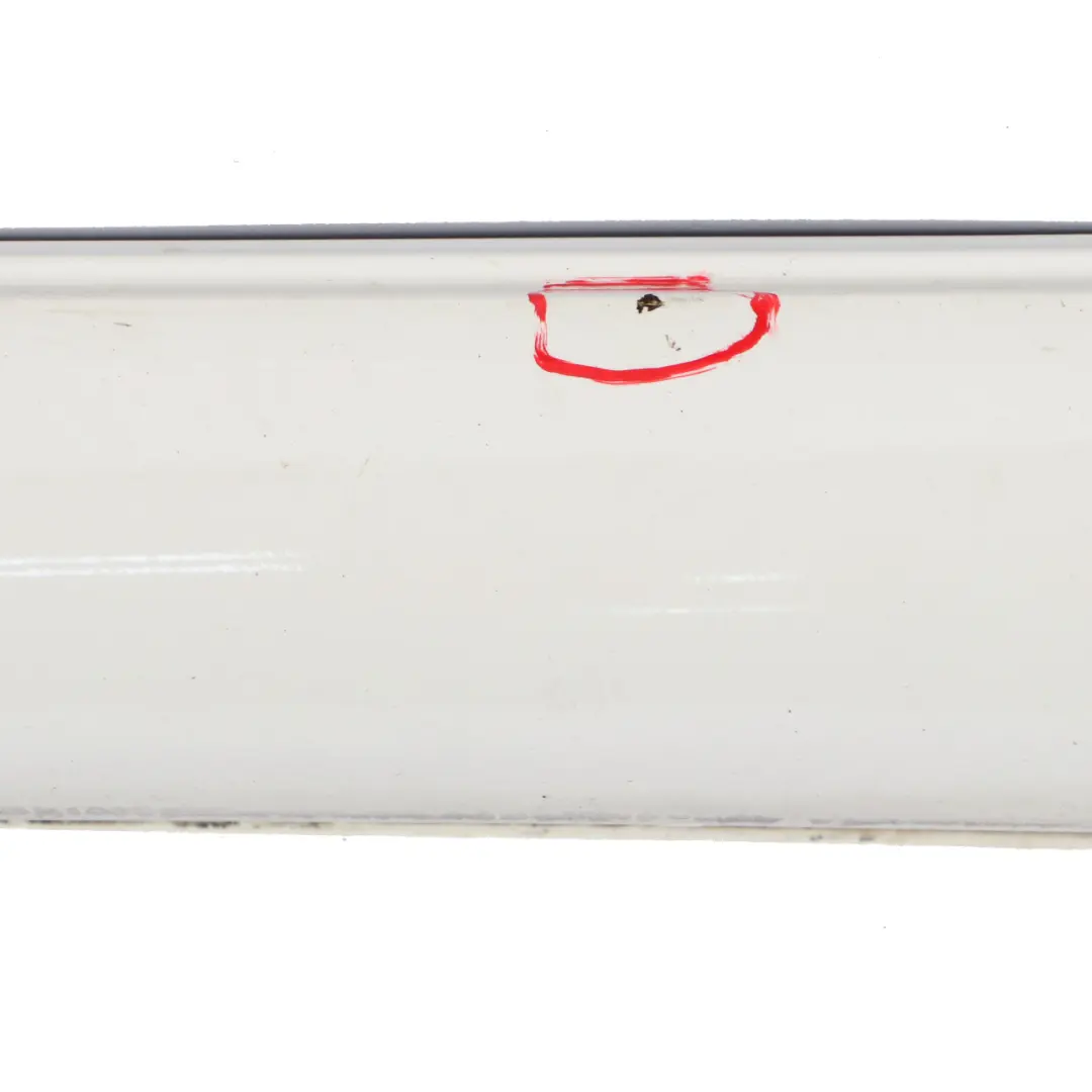 Side Skirt Styling Door Sill Cover Left N/S Polar White - 149 to Mercedes C204 AMG with Part number A2046982554 Mercedes C204 AMG Side Skirt Styling Door Sill Cover Left N/S Polar White - 149 - SKU A2046982554-POL - Part number A2046982554