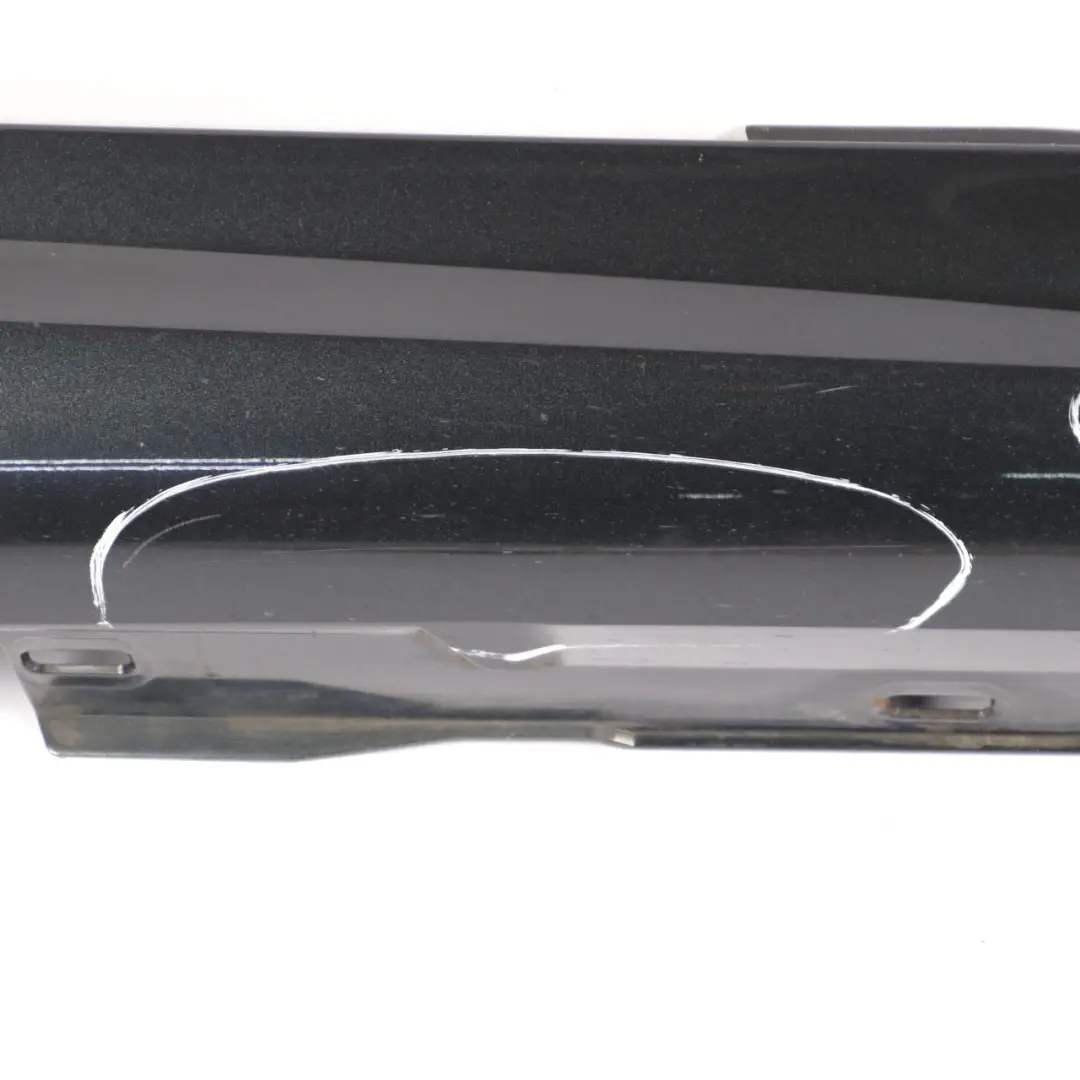 Mercedes C204 AMG Side Skirt Door Sill Cover Right O/S Magnetite Black - 183 - SKU A2046982654-MTS - Part number A2046982654