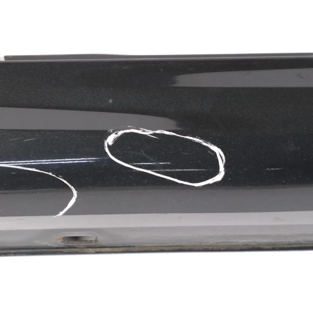 Side Skirt Door Sill Cover Right O/S Magnetite Black - 183 to Mercedes C204 AMG with Part number A2046982654 Mercedes C204 AMG Side Skirt Door Sill Cover Right O/S Magnetite Black - 183 - SKU A2046982654-MTS - Part number A2046982654