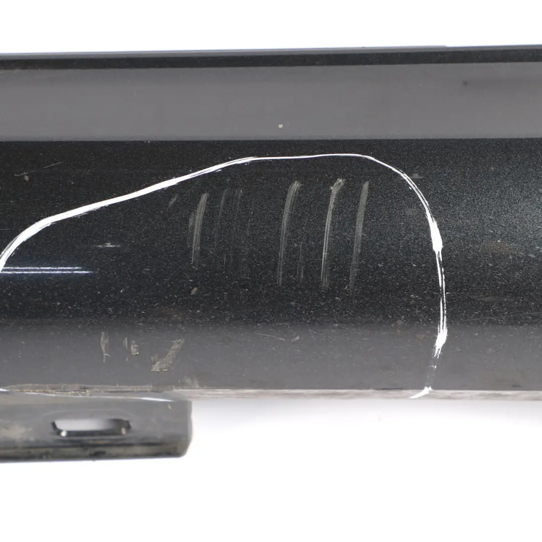 Mercedes C204 AMG Side Skirt Door Sill Cover Right O/S Magnetite Black - 183 - SKU A2046982654-MTS - Part number A2046982654