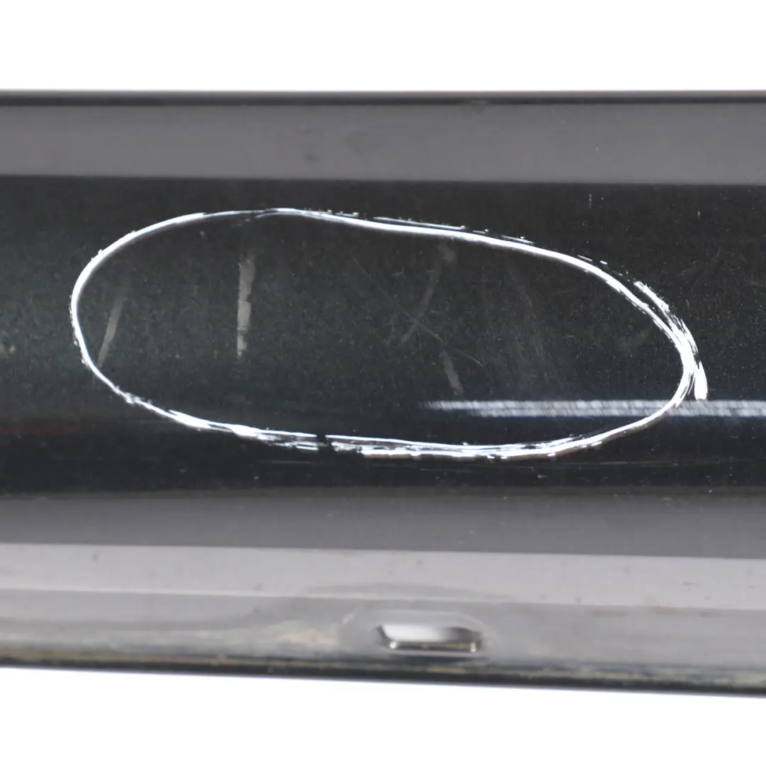 Side Skirt Door Sill Cover Right O/S Magnetite Black - 183 to Mercedes C204 AMG with Part number A2046982654 Mercedes C204 AMG Side Skirt Door Sill Cover Right O/S Magnetite Black - 183 - SKU A2046982654-MTS - Part number A2046982654