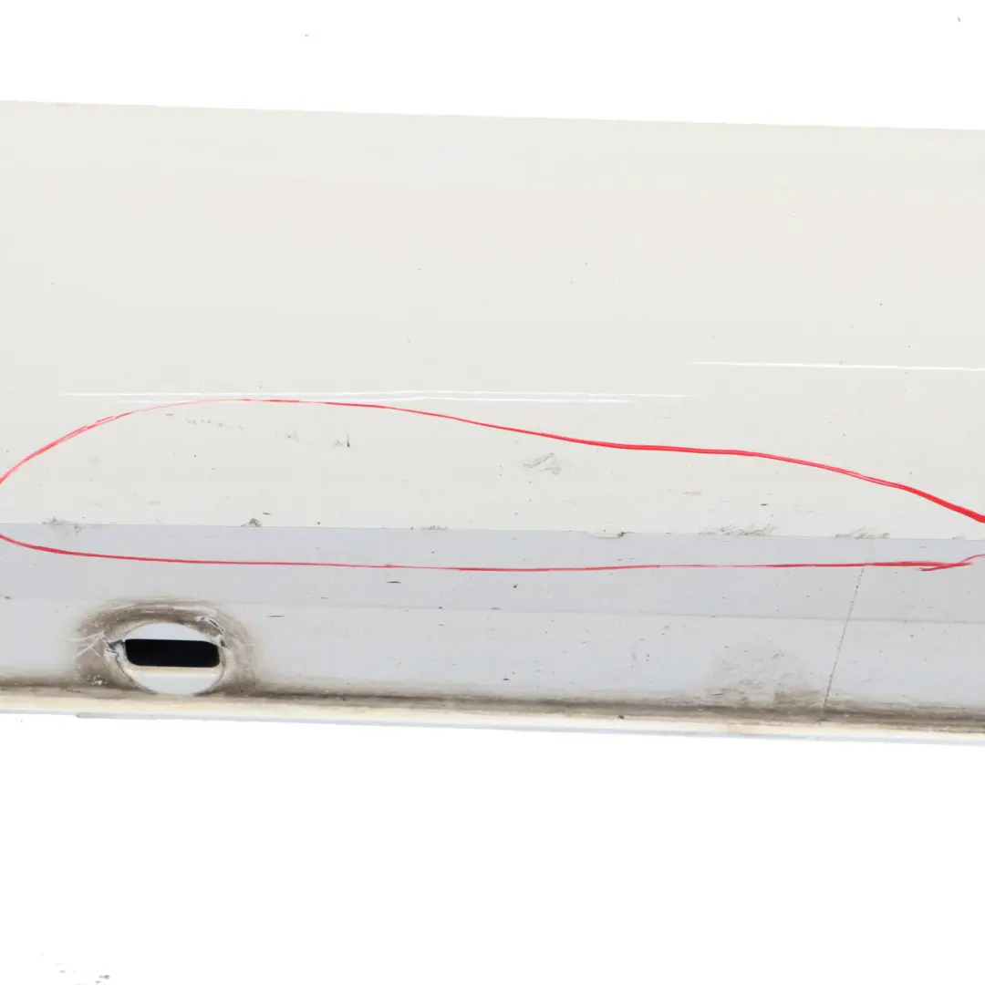 Styling Side Skirt Door Sill Cover Right O/S Polar Silver 149 to Mercedes C204 AMG with Part number A2046982654 Mercedes C204 AMG Styling Side Skirt Door Sill Cover Right O/S Polar Silver 149 - SKU A2046982654-POL - Part number A2046982654