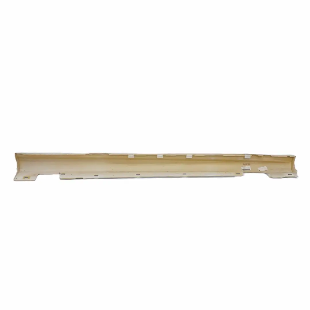 Mercedes W204 C63 Side Skirt Cover AMG Left N/S Sill Panel Diamond White - 799 - SKU A2046982754-DWM - Part number A2046982754