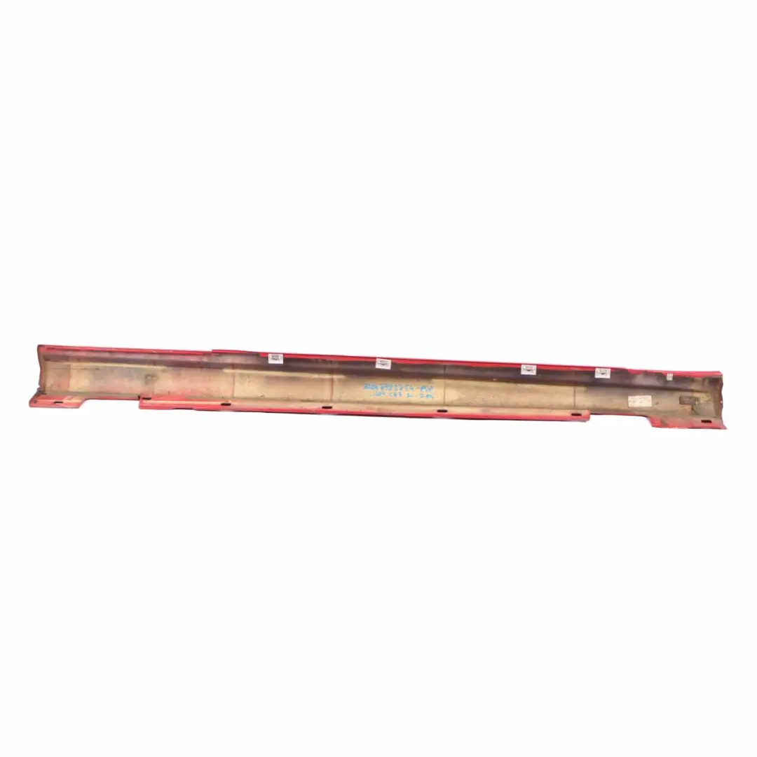 Mercedes W204 C63 Side Skirt Cover AMG Left N/S Sill Panel Fire Opal Red 590 - SKU A2046982754-FUP - Part number A2046982754