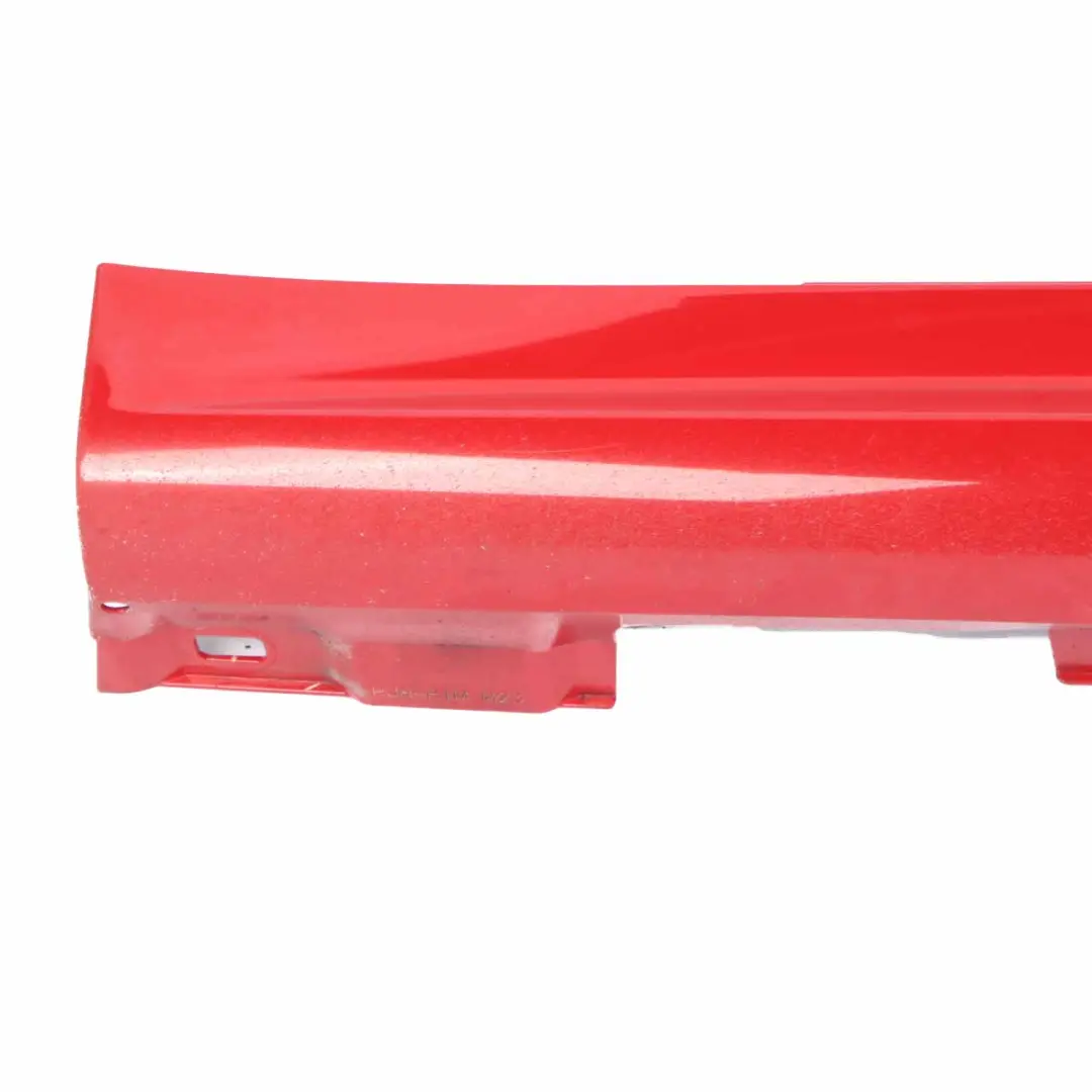Mercedes W204 C63 Side Skirt Cover AMG Left N/S Sill Panel Fire Opal Red 590 - SKU A2046982754-FUP - Part number A2046982754