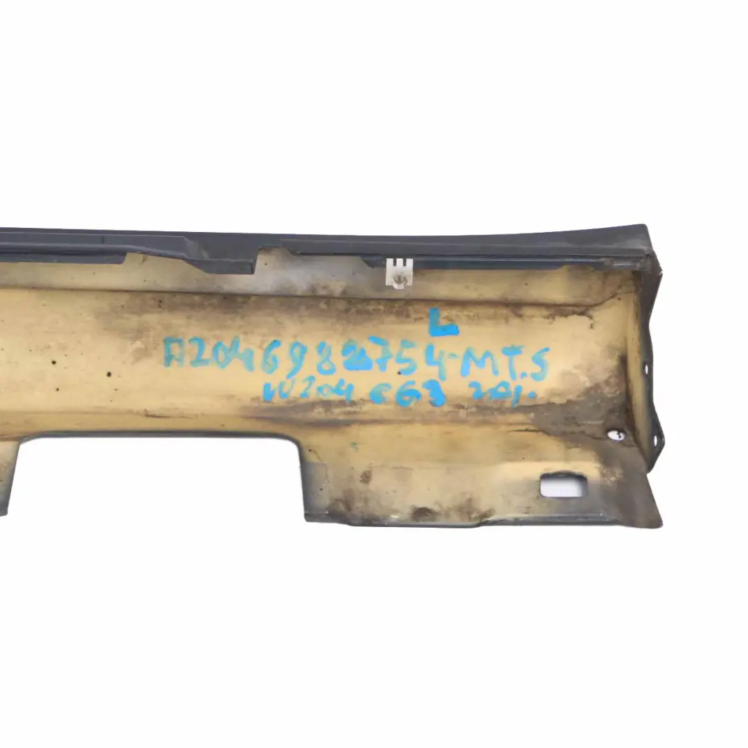 C63 Side Skirt Cover AMG Left N/S Sill Panel Magnetite Black - 183 to Mercedes W204 with Part number A2046982754 Mercedes W204 C63 Side Skirt Cover AMG Left N/S Sill Panel Magnetite Black - 183 - SKU A2046982754-MTS - Part number A2046982754