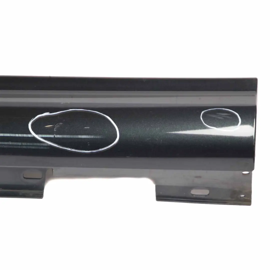 Mercedes W204 C63 Side Skirt Cover AMG Left N/S Sill Panel Magnetite Black - 183 - SKU A2046982754-MTS - Part number A2046982754