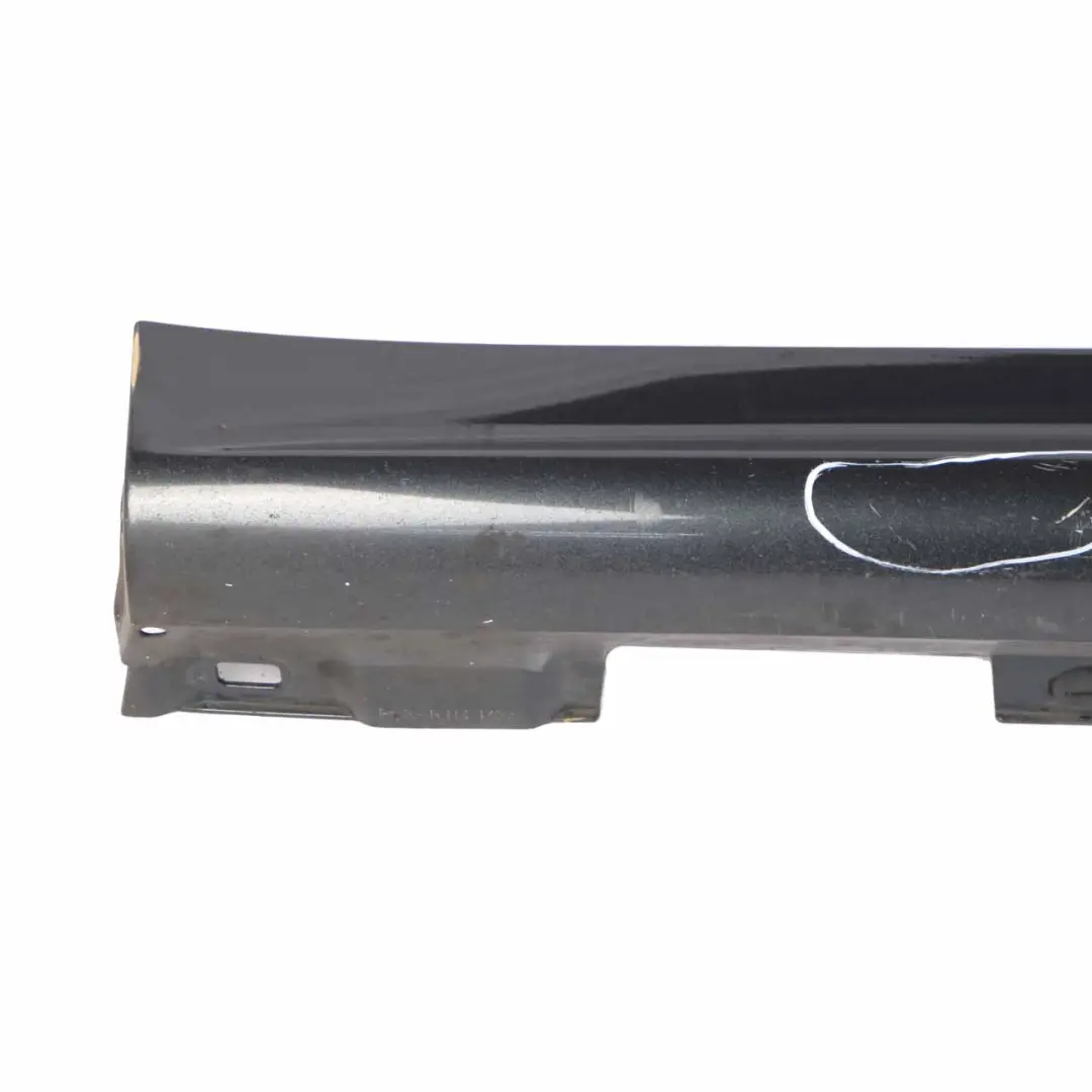 Mercedes W204 C63 Side Skirt Cover AMG Left N/S Sill Panel Magnetite Black - 183 - SKU A2046982754-MTS - Part number A2046982754