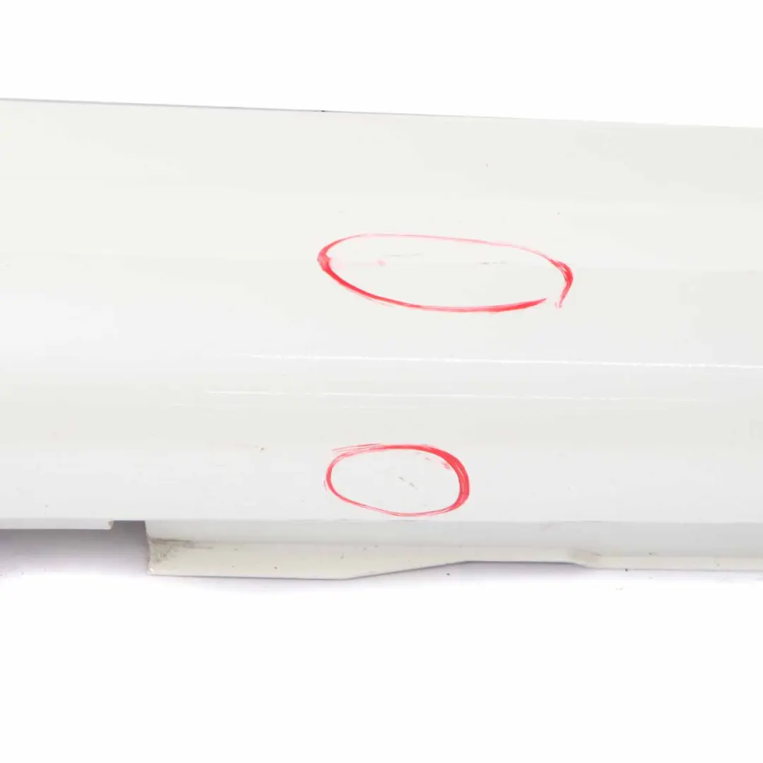 C63 Side Skirt Cover AMG Right O/S Sill Panel Diamond White - 799 to Mercedes C204 with Part number A2046982854 Mercedes C204 C63 Side Skirt Cover AMG Right O/S Sill Panel Diamond White - 799 - SKU A2046982854-DWM - Part number A2046982854