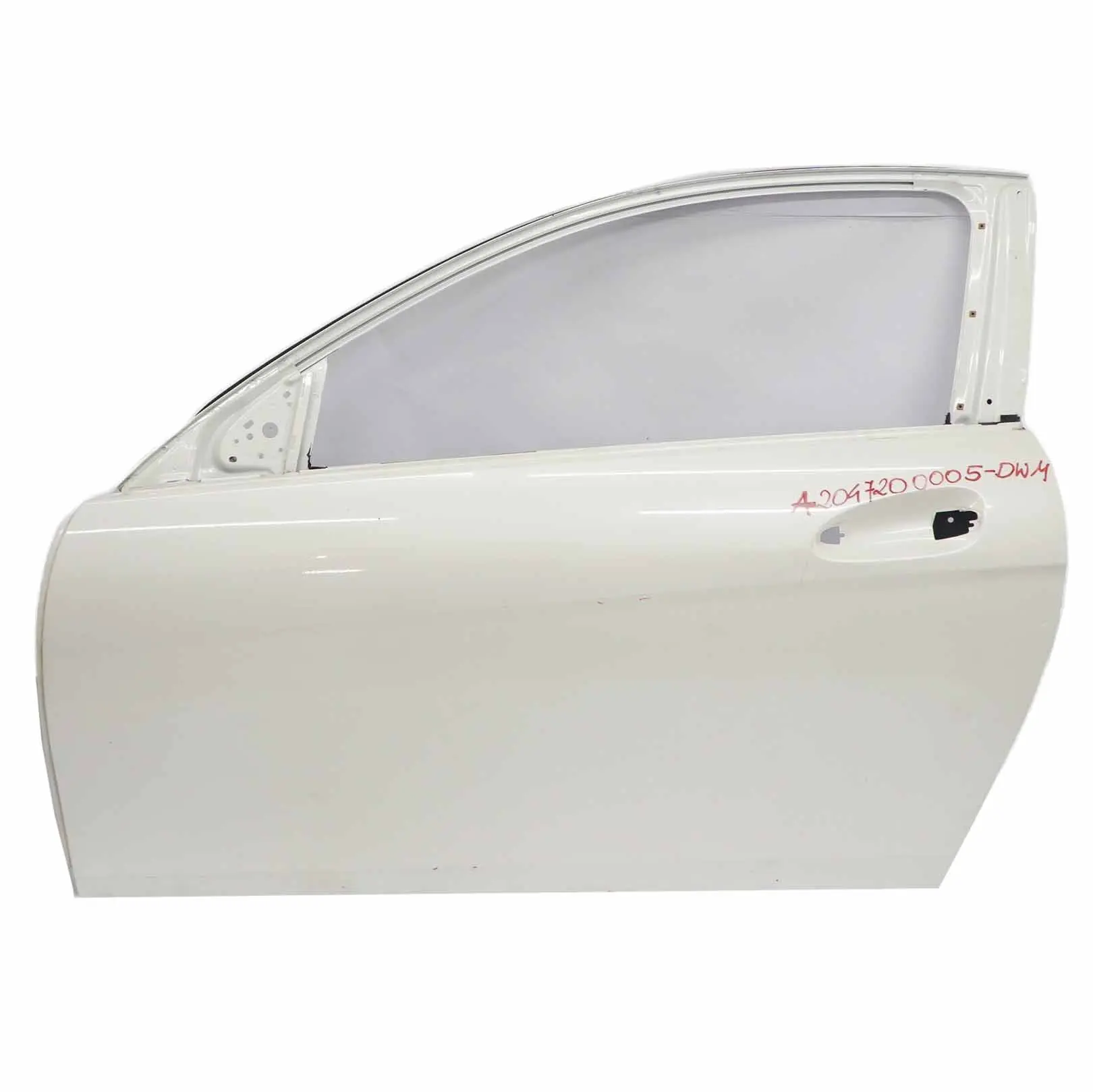 Mercedes C204 Coupe Door Front Left N/S Diamond White Metallic - 799
