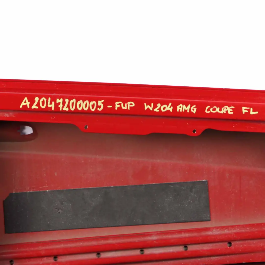 Door Front Left N/S Feueropal Fire Opal Red - 590 to Mercedes W204 Coupe with Part number A2047200005 Mercedes W204 Coupe Door Front Left N/S Feueropal Fire Opal Red - 590 - SKU A2047200005-FUP - Part number A2047200005