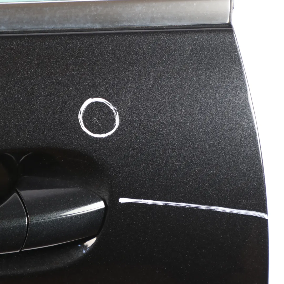 Mercedes C204 W204 Door Front Left N/S Magnetite Black Metallic - 183 - SKU A2047200005-MTS1 - Part number A2047200005