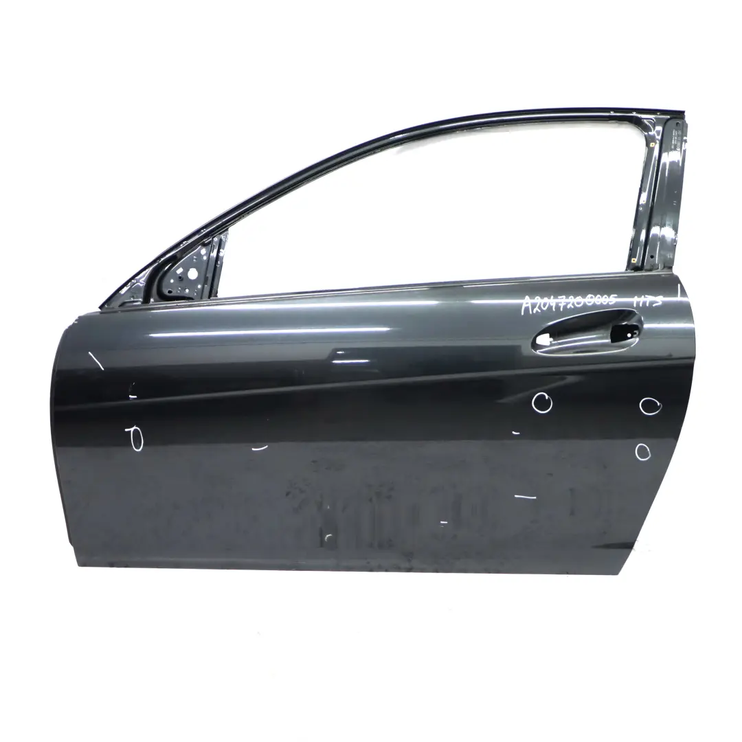 Mercedes C204 W204 Tür vorne links Magnetitschwarz Metallic - 183 - SKU A2047200005-MTS - Teilenummer A2047200005