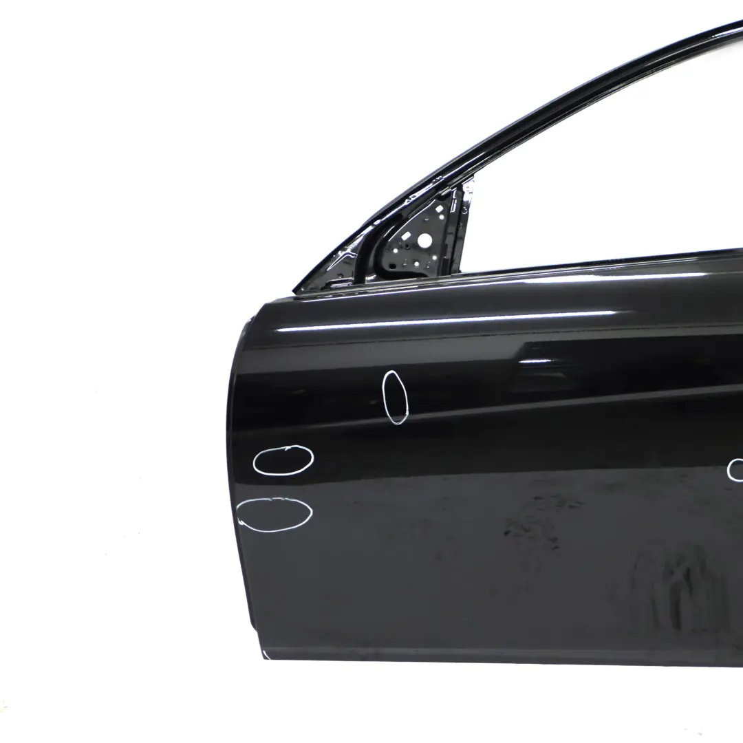 Mercedes C204 W204 Coupe Door Front Left N/S Obsidian Black Metallic - 197 - SKU A2047200005-OB1 - Part number A2047200005