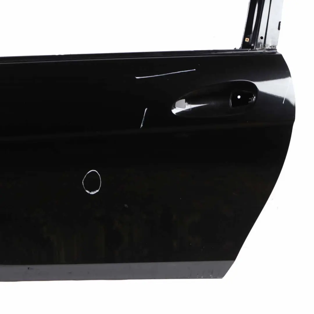 Mercedes C204 W204 Coupe Door Front Left N/S Obsidian Black Metallic - 197 - SKU A2047200005-OB - Part number A2047200005