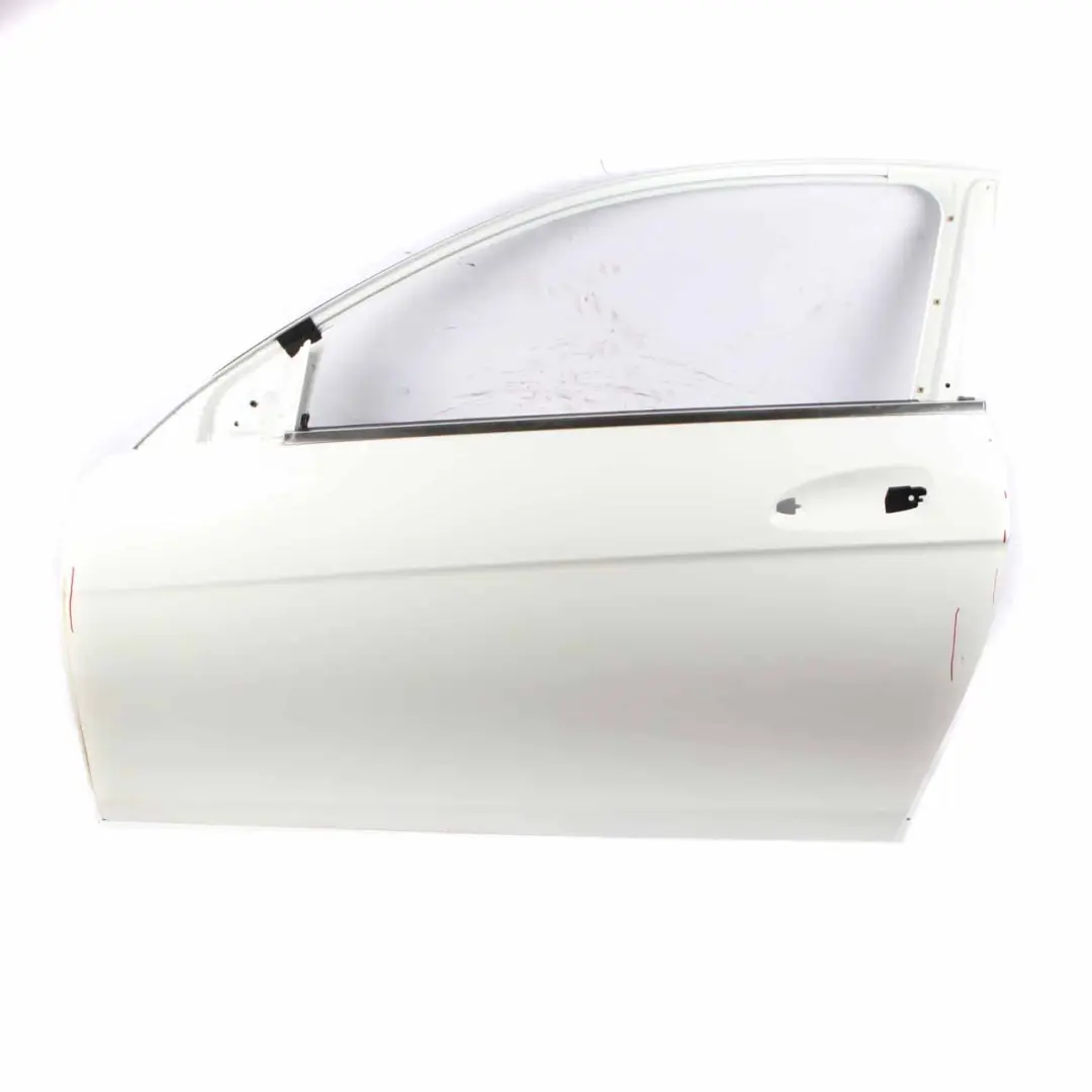 Door Front Left N/S Polar White - 149 to Mercedes C204 W204 Coupe with Part number A2047200005 Mercedes C204 W204 Coupe Door Front Left N/S Polar White - 149 - SKU A2047200005-POL - Part number A2047200005