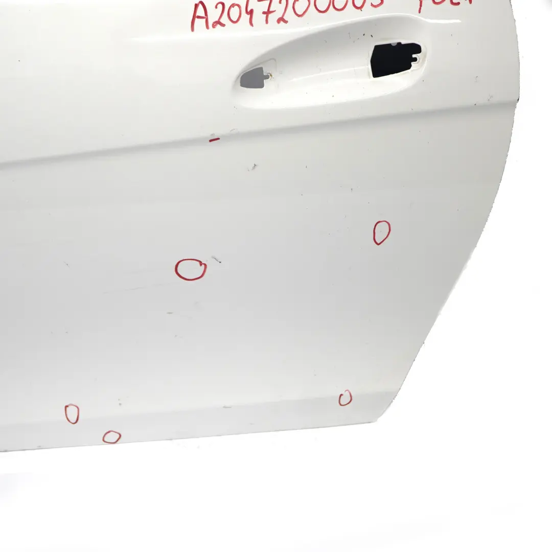 Tür vorne links Polarweiß - 149 für Mercedes C204 W204 Coupe mit Teilenummer A2047200005 Mercedes C204 W204 Coupe Tür vorne links Polarweiß - 149 - SKU A2047200005-POL1 - Teilenummer A2047200005